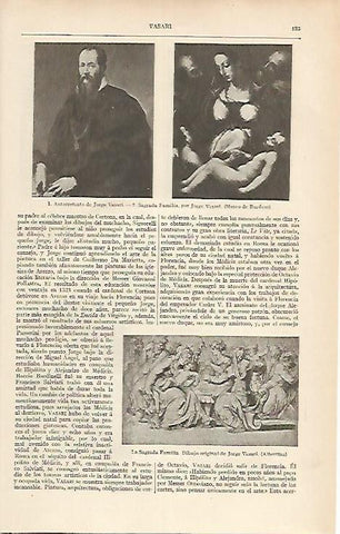 LAMINA ESPASA 5903: Obras de Jorge Vasari