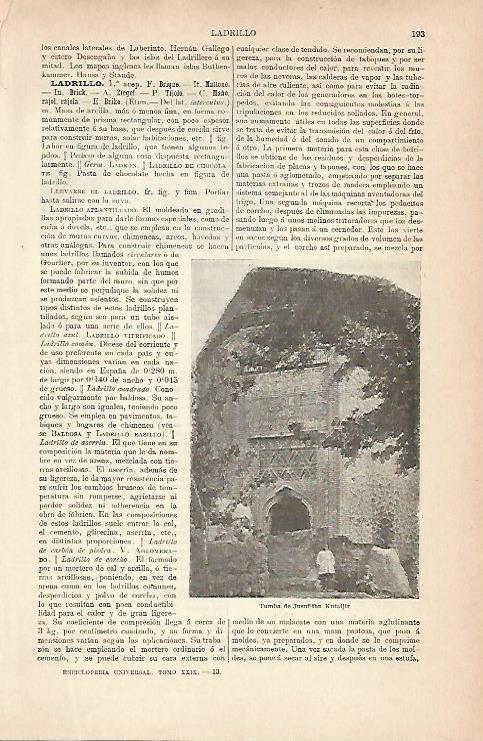 LAMINA ESPASA 8902: Tumba de Jusuf ibn Kutaijir