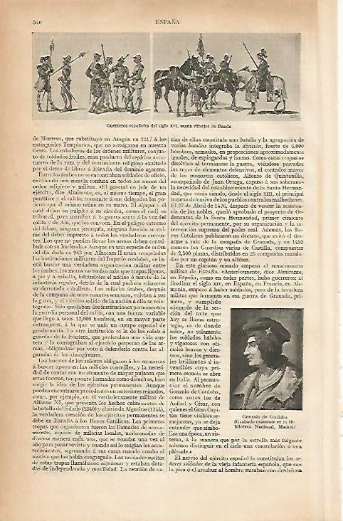 LAMINA ESPASA 10184: Guerreros españoles del siglo XVI