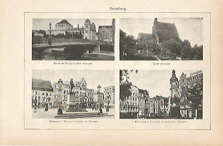 LAMINA ESPASA 11620: Vistas de Bromberg