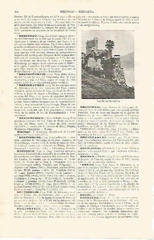 LAMINA ESPASA Alemania 13988: Castillo de Rheinstein Alemania