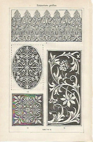 LAMINA ESPASA 16397: Estrucutura grafica