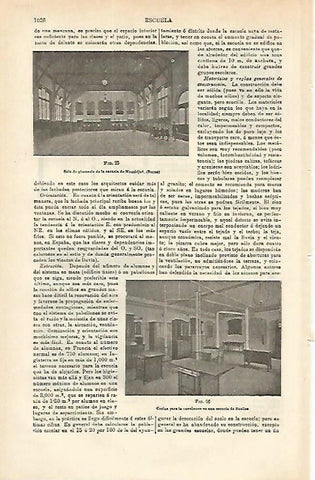 LAMINA ESPASA 16634: Escuela de Montbijou en Berna
