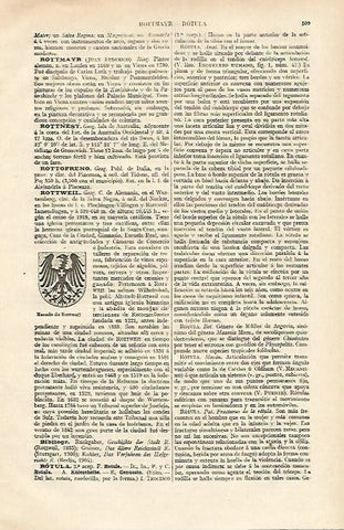 LAMINA ESPASA Alemania 16975: Escudo de Rottwell Alemania