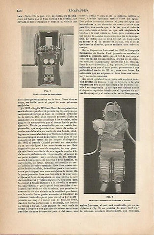 LAMINA ESPASA 18841: Escafandro de Buehenen y Gordon