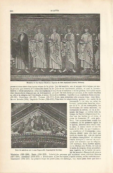 LAMINA ESPASA 1137: Mosaicos de Ravena y Orvieto