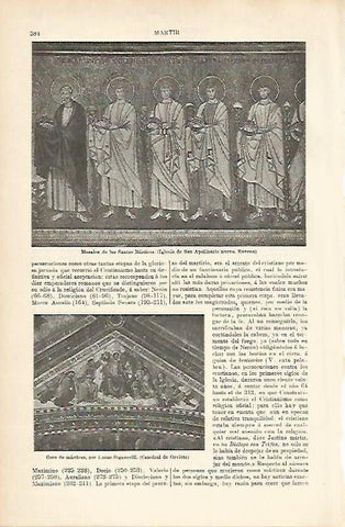 LAMINA ESPASA 1137: Mosaicos de Ravena y Orvieto