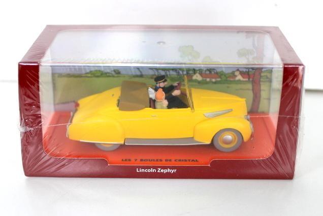 Figura/Figurine Tintin: LINCOLN ZEPHYR de Las 7 Bolas de Cristal (MOULINSART)