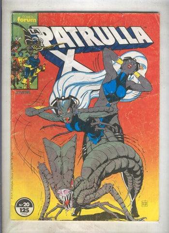 La Patrulla X volumen 1 numero 020: Transfiguraciones (numerado 2 en trasera)