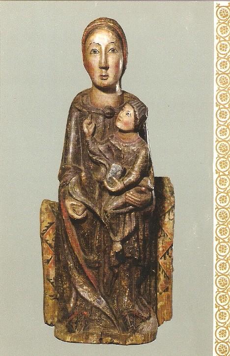Postal 021821 : Figura madre con su hijo