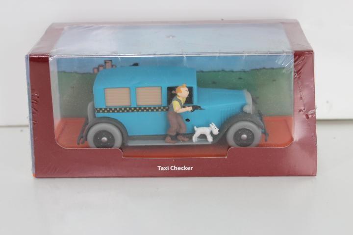 Figura/Figurine Tintin: TAXI CHECKER de Tintin en America (MOULINSART)