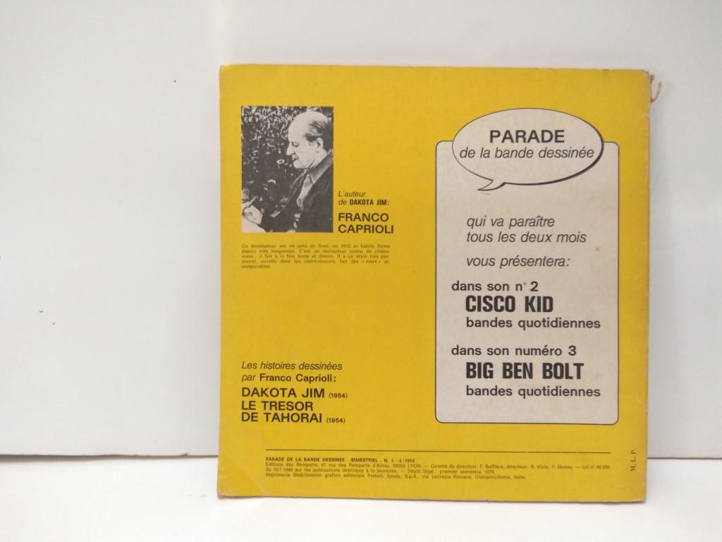 Parade de la Bande Dessinee - Bimestres, Numero 01: DAKOTA JIM par Caprioli