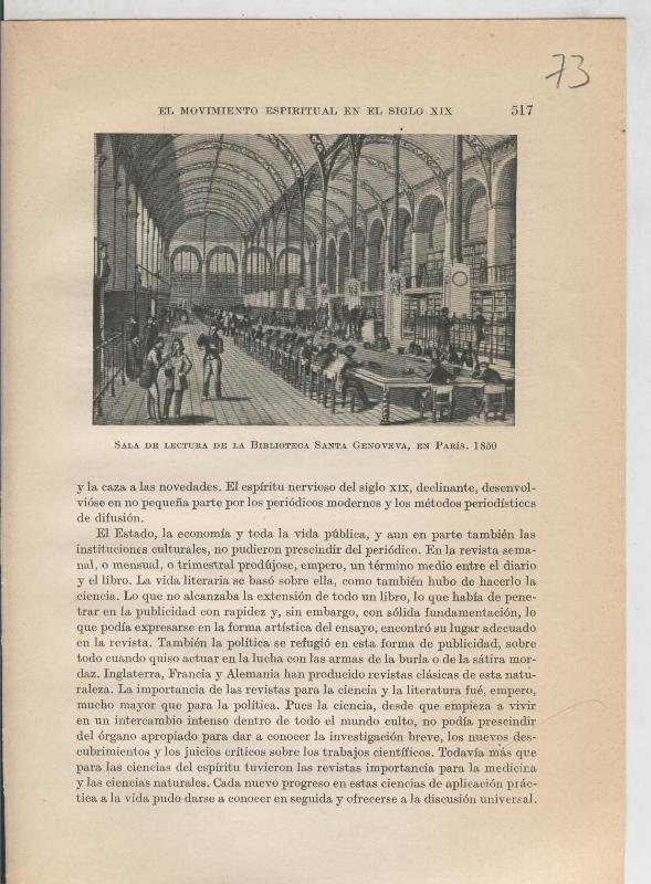 Liberalismo y Nacionalismo 1848-1890: Lamina numerada 73