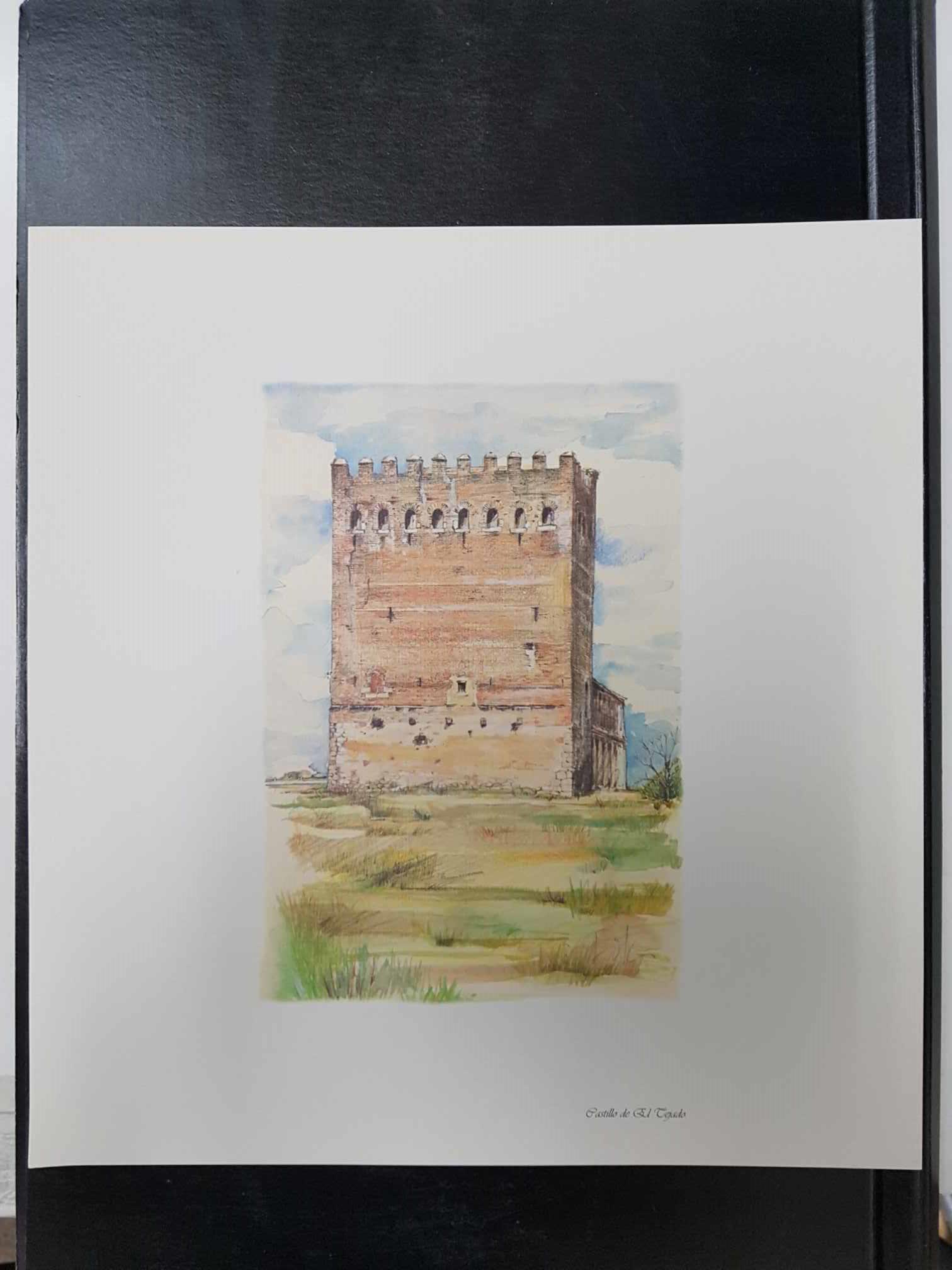 Lamina de Salamanca: Castillo de El Tejado
