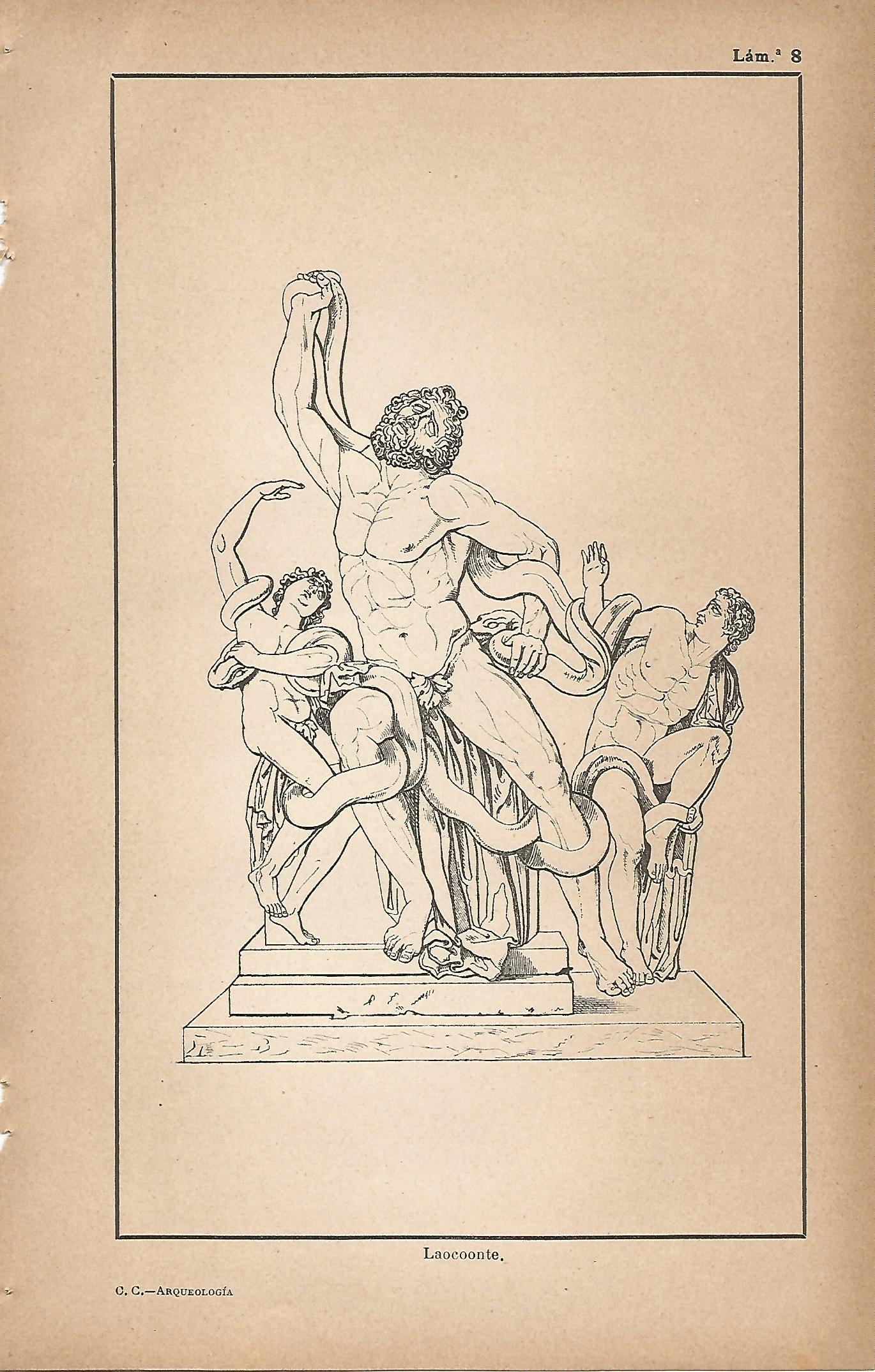Lamina 008:Laocoonte