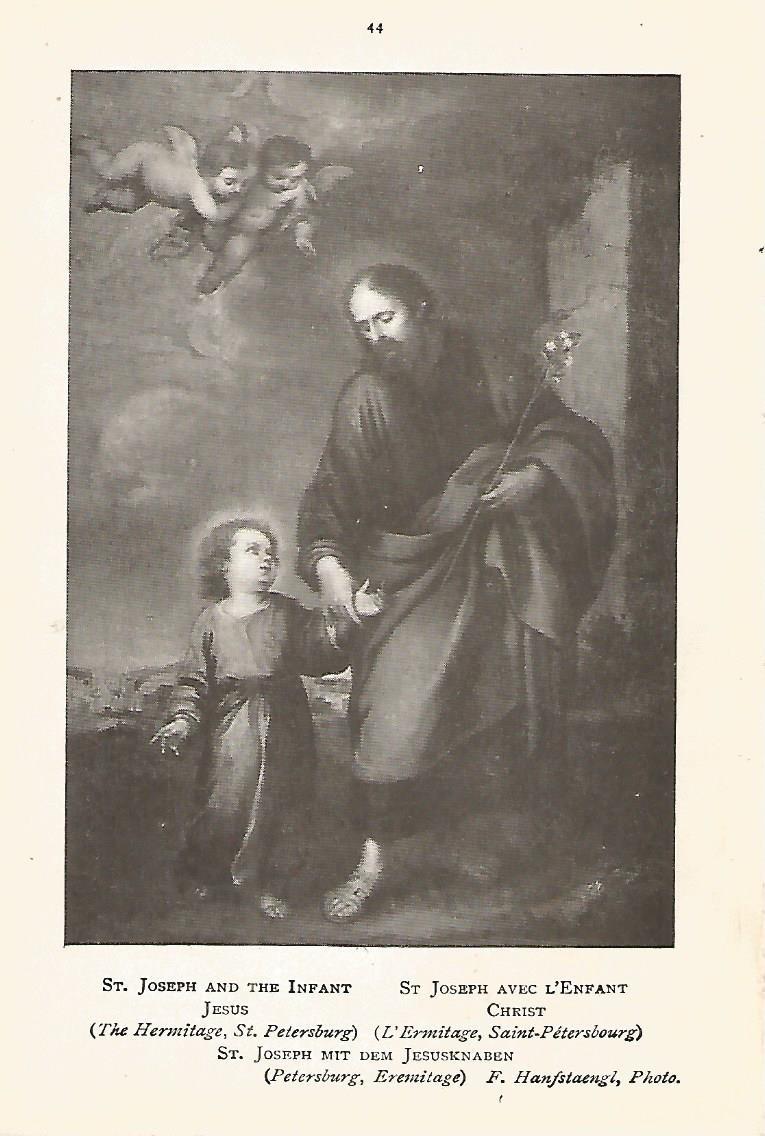 Lamina 145: MURILLO. San Jose y el Niño Jesus