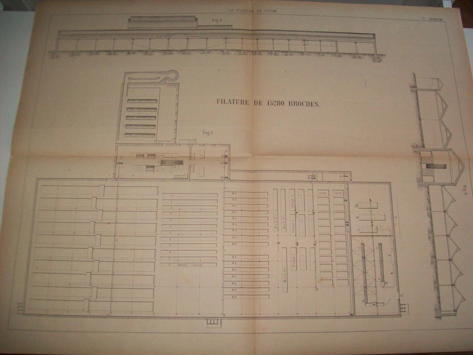 Lamina 1120: PLAN DENSEMBLE DUNE FILATURE MODERNE