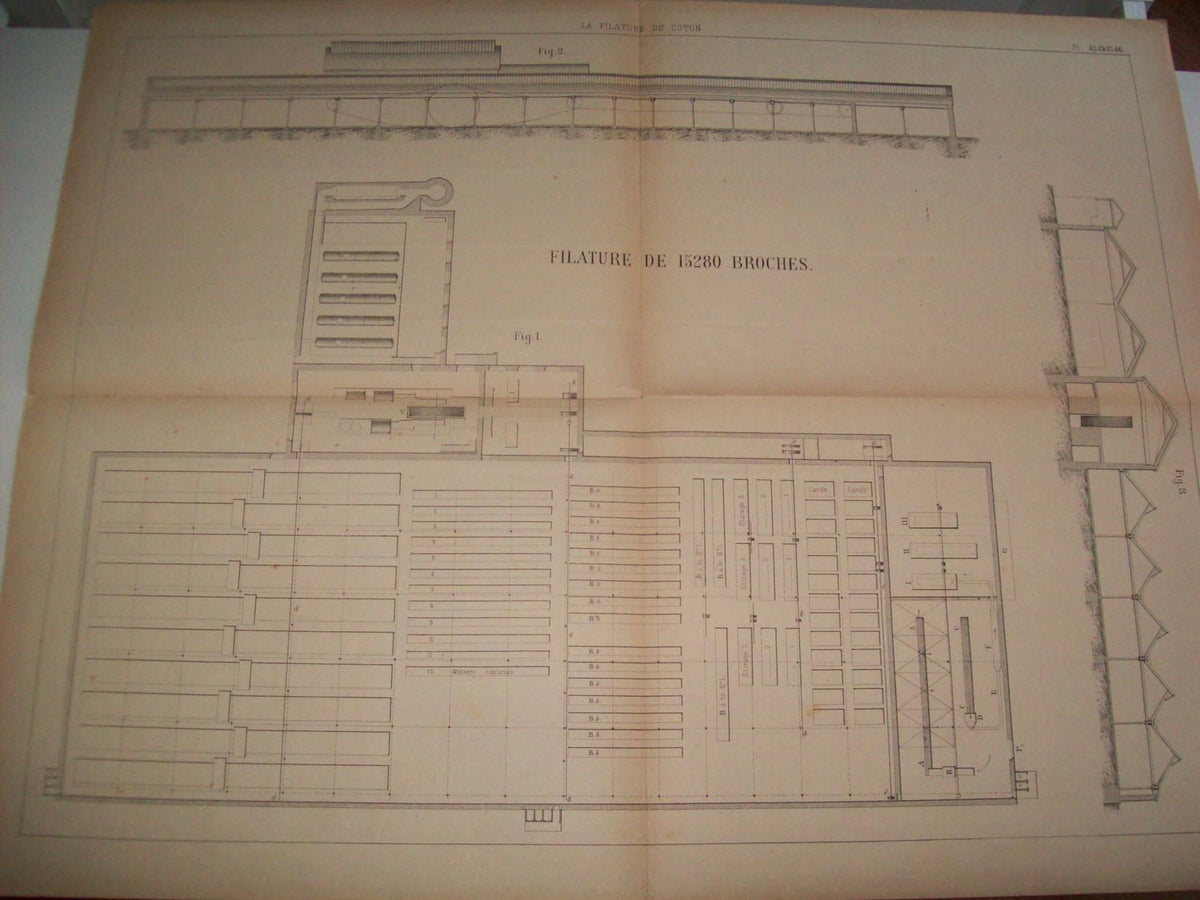 Lamina 1120: PLAN DENSEMBLE DUNE FILATURE MODERNE