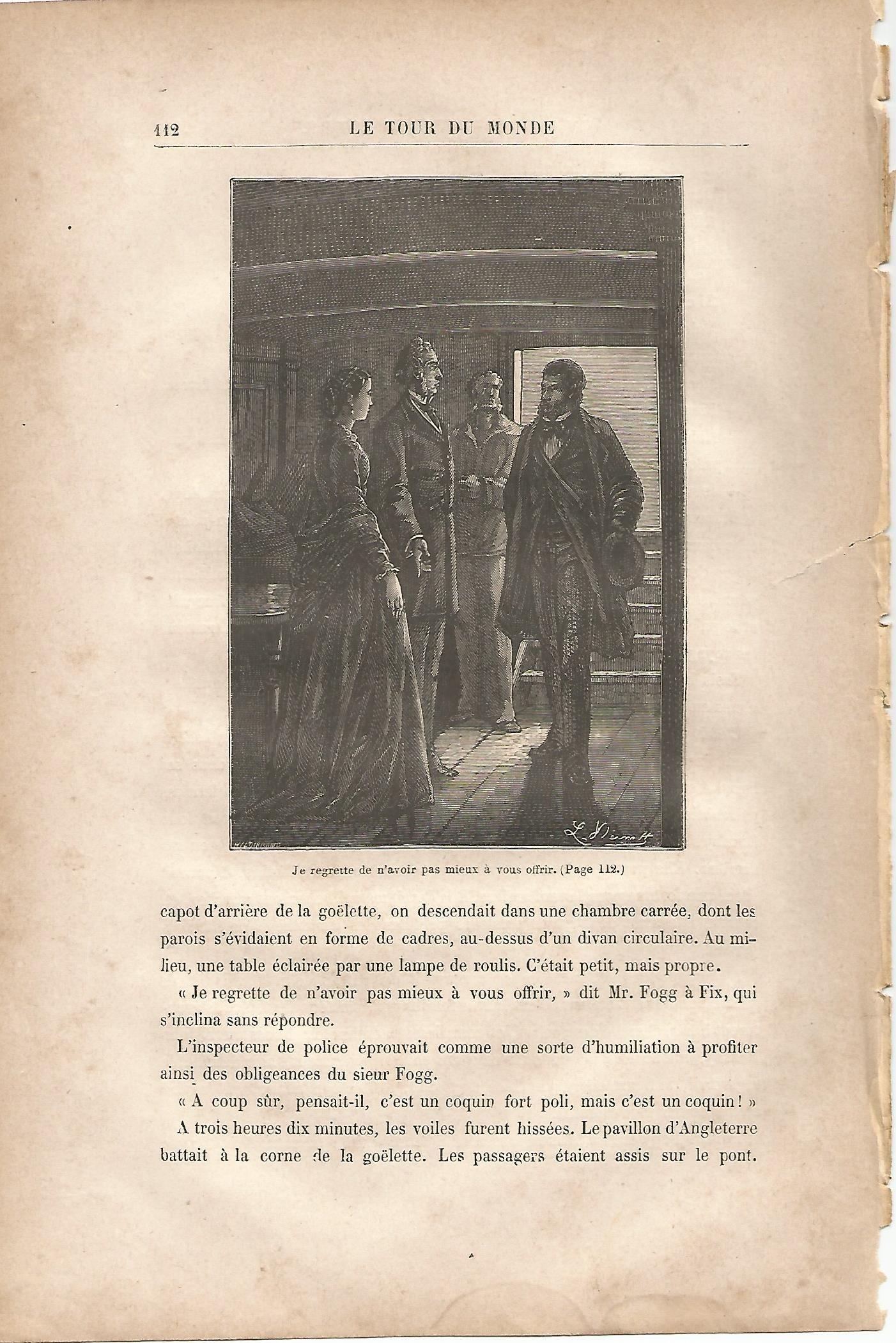 LAMINA 1223: VERNE. Je regente de navoir pas mieux a vous ofirir