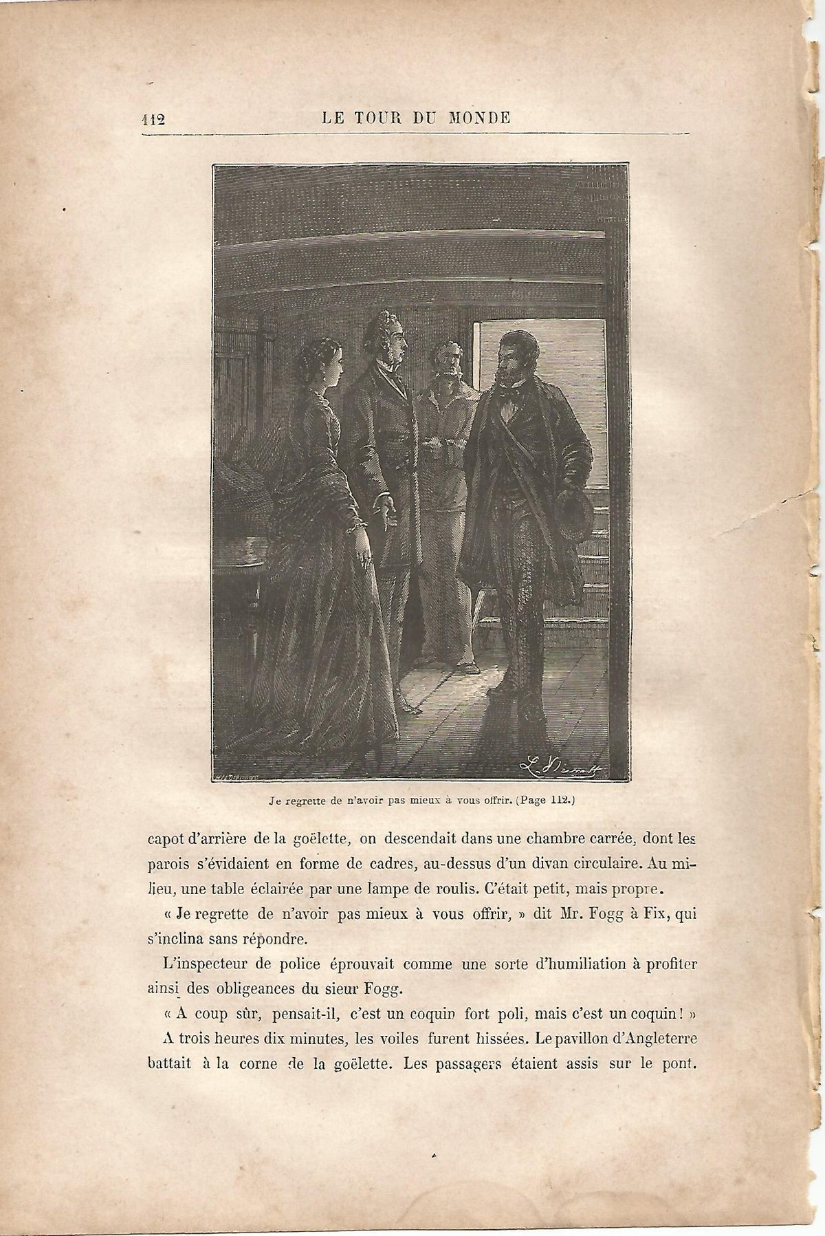 LAMINA 1223: VERNE. Je regente de navoir pas mieux a vous ofirir