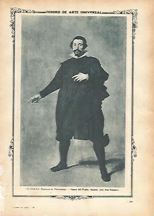 LAMINA 1398. VELAZQUEZ. Pablillo de Valladolid