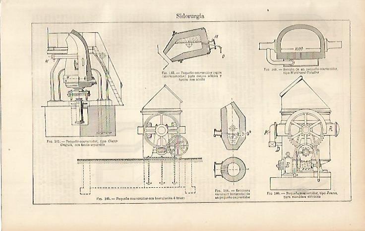 LAMINA ESPASA 736: Muestras de pequeño convertidor