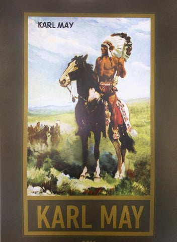Lamina Karl May numero 11: formato 42 x 56 cm , para enmarcar