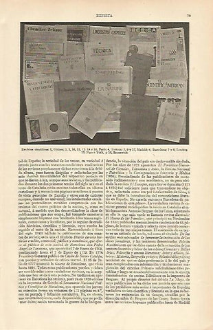LAMINA ESPASA 6516: Revistas cientificas