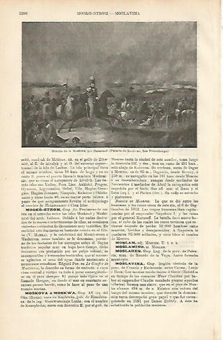 LAMINA ESPASA 8817: Batalla de la Moskova por Desarnod