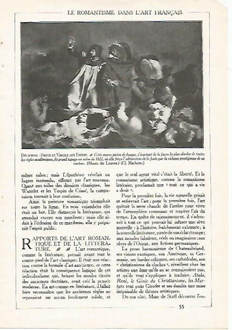 LAMINA 3885: DELACROIX: DANTE Y VIRGILIO EN LOS INFIERNOS