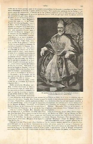 LAMINA ESPASA 9491: El Cardenal Niño de Guevara por El Greco