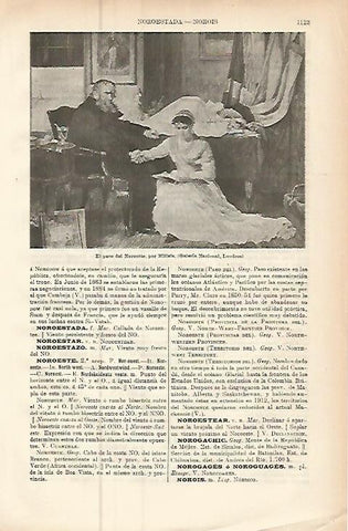 LAMINA ESPASA 9551: El paso del Noroeste por Millais