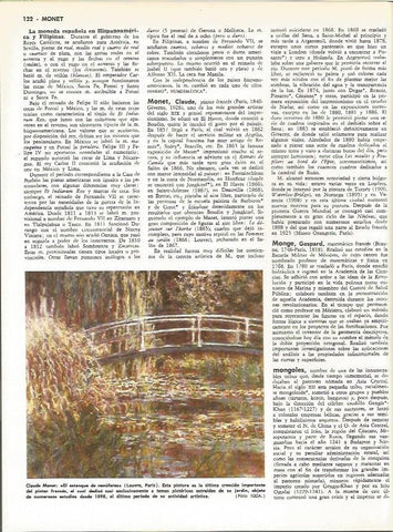 LAMINA MONITOR 0027: EL ESTANQUE DE NENUFARES DE MONET