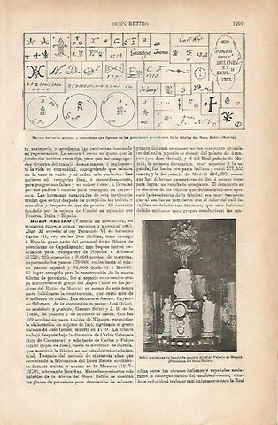 LAMINA ESPASA 11872: Reloj del Palacio Real de Madrid