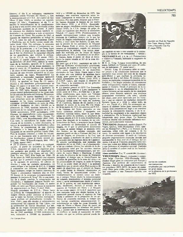 LAMINA LAROUSSE 70074: Imagenes de la Guerra de Vietnam