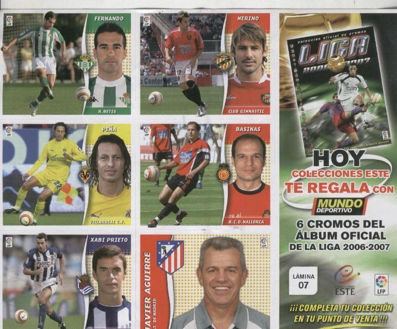 Liga 2006-2007:  lamina 07