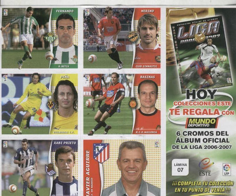 Liga 2006-2007:  lamina 07