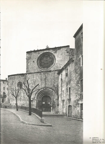 Lamina 0021: GIRONA. Monasterio de Sant Pere de Galligans