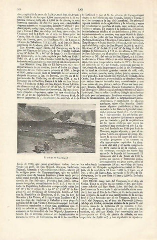 LAMINA ESPASA 18347: Volcan de San Miguel