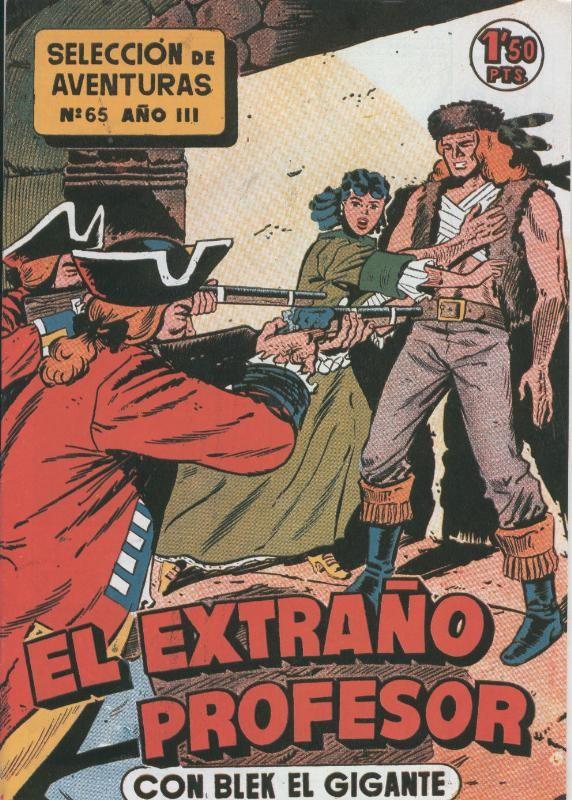 Bleck el gigante facsimil numero 065: El extraño profesor