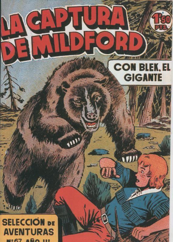 Bleck el gigante facsimil numero 067: La captura de Mildford