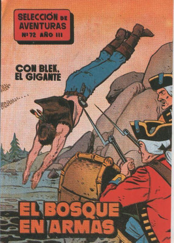 Bleck el gigante facsimil numero 072: El bosque en armas
