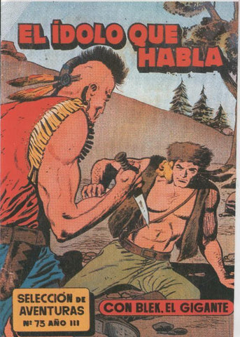Bleck el gigante facsimil numero 073: El idolo que habla