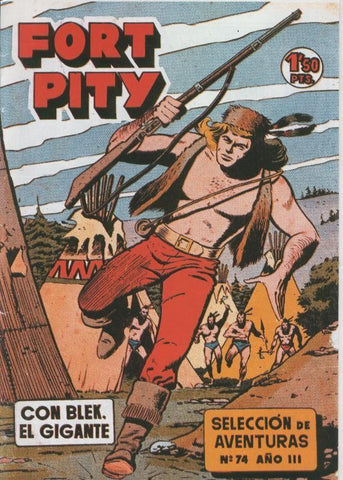 Bleck el gigante facsimil numero 074: Fort Pity