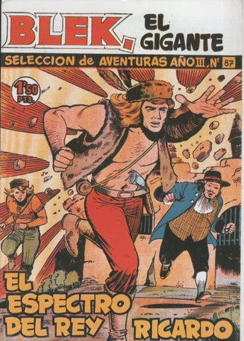 Bleck el gigante facsimil numero 087: El espectro del rey Ricardo