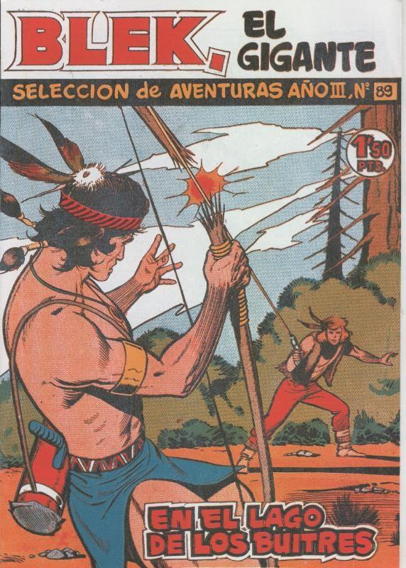 Bleck el gigante facsimil numero 089: En el lago de los buitres
