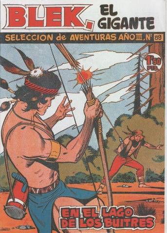 Bleck el gigante facsimil numero 089: En el lago de los buitres