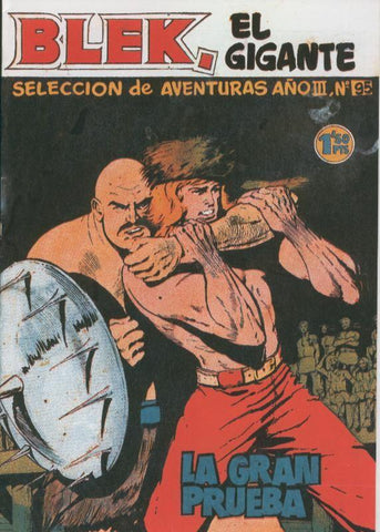 Bleck el gigante facsimil numero 095: La gran prueba