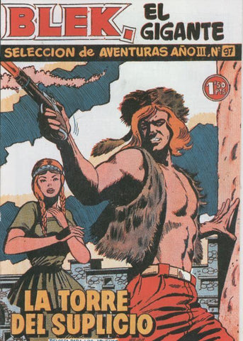 Bleck el gigante facsimil numero 097: La torre del suplicio