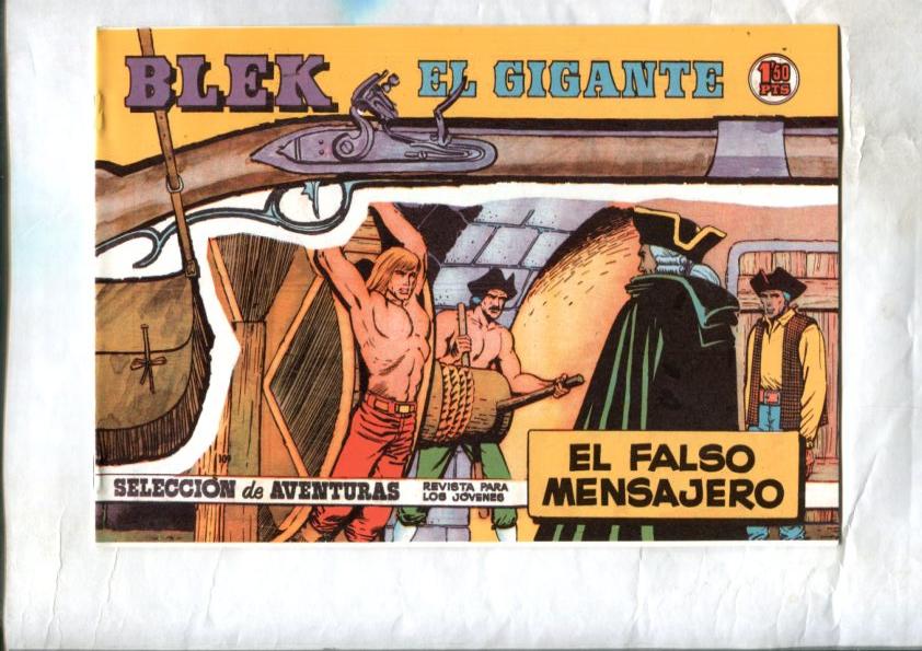 Bleck el gigante facsimil numero 109: El falso mensajero